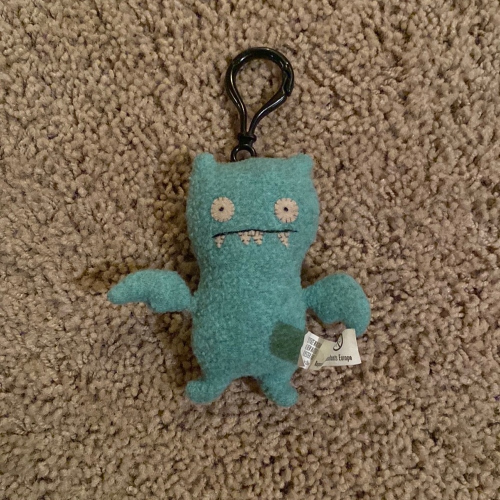 Ugly doll keychain - ice bat